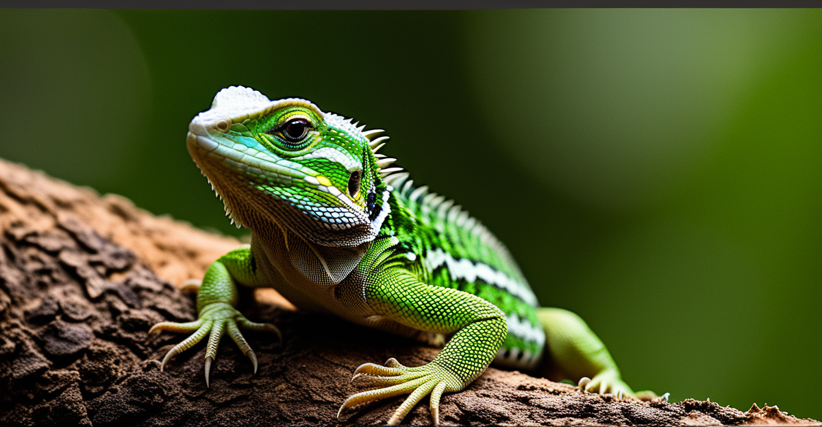Dicas para criar um habitat ideal para o bem-estar do seu lagarto